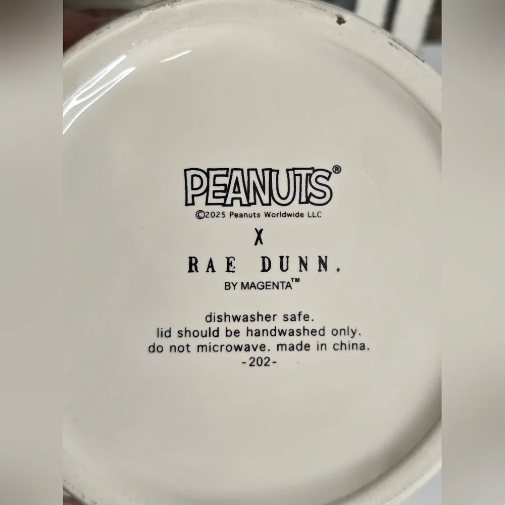 Rae Dunn x Peanuts "Tee Time" Tea Canister - Picture 4 of 4